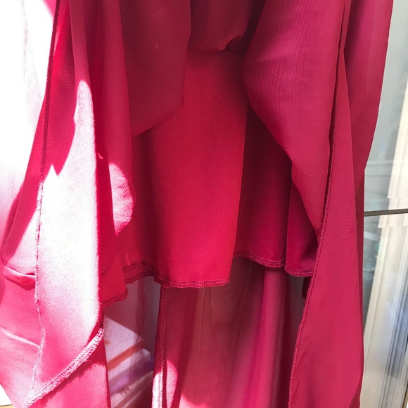 High Low Strapless Dress - Picture 9 of 9